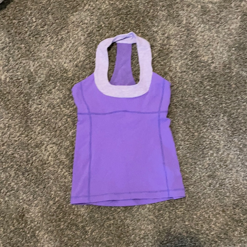 Purple tank top